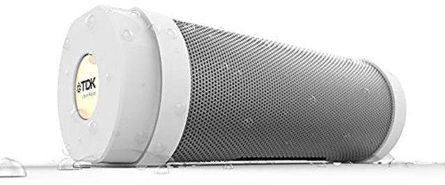 TDK Life On Record A28 Trek Flex Weather Resistant Portable Wireless Bluetooth Speaker White