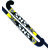 SNS FLICK Wooden Hockey Stick (Black-Yellow)