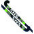 SNS FLICK Wooden Hockey Stick (Black-Green)