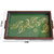Serving Tray Kitchen Serving tray - Rectangle tray GREEN set of 2