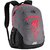 The North Face Kids Haystack Backpack Zinc Grey Fiery Red Select Size