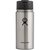 Hydro Flask 12 oz Vacuum Insulated Stainless Steel Water Bottle, Wide Mouth w/Hydro Flip Cap, Stainless
