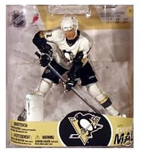 McFarlane Toys NHL Pittsburgh Penguins Sports Picks Hockey Series 17 Evgeni  Malkin Action Figure White Jersey Variant - ToyWiz