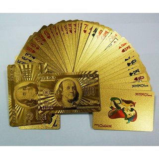 Online 24 karat Gold Plated Playing Cards with Certificate of ...