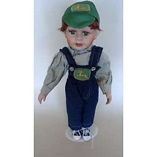 john deere porcelain dolls
