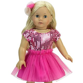 American girl doll pink sales dress