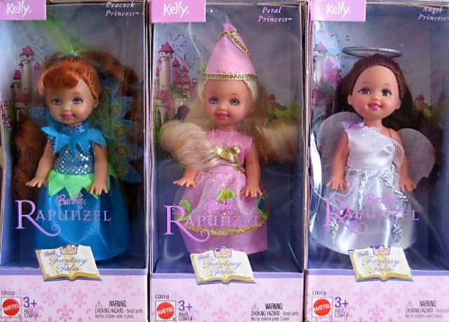 Barbie as rapunzel kelly doll sale