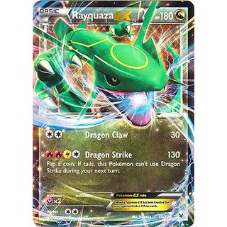 rayquaza ex pokemon card value #4 Pokmon Rayquaza EX (Shiny) XY69 XY Holo Promo Pokemon Rare Card *B1