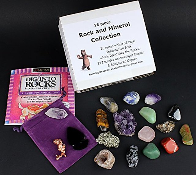 Buy Rock and Mineral Geology Education Collection - 18 Pcs of Gem