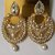 GM Golden Earrings with pearl drop