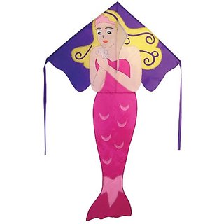 In The Breeze Mermaid Fly-Hi Delta Kite, 48-Inch