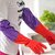 Urban Living Reusable Rubber Latex Household Kitchen Long Gloves