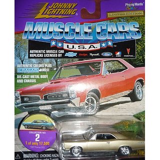 Johnny Lightning Pontiac GTO 1967 Hardtop 1:64 Scale Diecast Replicas