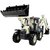 Happy Cherry Alloy 1:50 Back Hoe Loader Diecast Model Toys