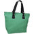 Irene Two Ring Green PU Hand Bag