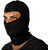 Autofy Face Mask / Balaclava Free Size for Bike Riders (Black - Front Closed)