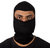 Autofy Face Mask / Balaclava Free Size for Bike Riders (Black - Front Closed)