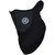 Autofy Neoprene Half Face Anti Pollution Anti Dust Anti UV  Heat Wet  Dry Face Mask with Neck Veil (Black)
