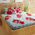 Story@Home Cotton Red 1 Double Bedsheet With 2 Pillow Cover