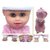 SHOP24HOME Baby Doll Toy Laugh Sing Say Mama Daddy Rag Baby Learn Crawl For Baby - Color Random