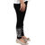 Meia for Girls Black Arrow Printed Legging