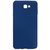 BM  Ipaky 4 cut All Sides Protection 360 Degree Sleek Rubberised Hard Back Cover For Samsung Galaxy J7 Prime -Blue