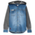 Denim Hooded Shirt