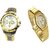 Rosra Golden- Silver Men And Rosra Gold Ledish Watches For Men  Women
