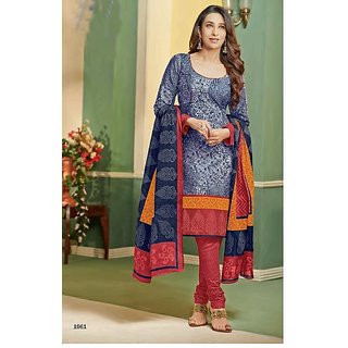 Pure cotton top salwar materials online