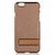 Capdase Chic Karapace Jacket Built In Stand Mobile Case - Chic Brown / Bronze For Iphone 6