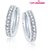 Meenaz Rhodium Plated  Silver Studs For Women