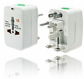 Universal Multipin Travel Adapter With Surge Protecter