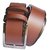 Ws deal men's brown and black  leatherlite needle pin point buckle belts combo with black socks and black wallet