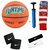 Cosco Funtime Basketball (Size-6) with Air Pump, Head Band (2Pcs.)  Free Pair of Wrist Band  Soccer Socks