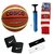 Cosco Premier Basketball (Size-6) with Air Pump, Head Band (2Pcs.)  Free Pair of Wrist Band  Soccer Socks