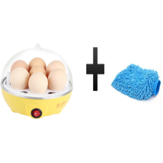 s4d Eggs Boiler and free microfiber hand glove one pc colour assorted02