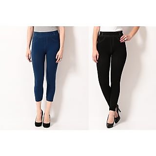 TSG BREEZE TREAT PACK OF 2 SEAMLESS JEGGINGS COMBO 12
