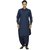 Arzaan Creation's Classic  Navy Blue Pathani