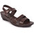 Action Shoes Florina Girls's Brown Sandals PL-3955-BROWN