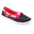 Lancer Girls's  Black  Red Slip on Casual Shoes TWINKLE-03BLK-RED