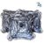 floral cushion silver 30/30 cm(set of 5 pcs)