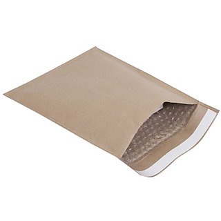                       Brown Jiffy Bags Mailers  50 GSM Air Bubble Inside Pack of 100                                              