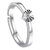 Fasherati Valentine Special Heart Ring In Silver Plating For Girls