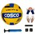 Cosco Volley 18 Volleyball with Black Headband, Air Pump, Free Pair of Wrist Band, Palm Support  Finger Support