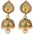 Jewels Guru Exclusive Golden Jhumki Earrings