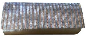 white designer party wear clutch