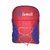 Bagther Blue  Red Polyester School Bag