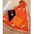 Bandhani Suits In Orange Color (Unstitched)