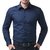 Weston Men's Casual Shirt (Blue)