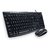 Logitech MK200 Media Wired Keyboard and Mouse Combo (Black)